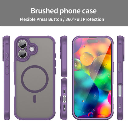 Étui MagSafe pour Apple iPhone 17, Techsuit, HaloFrost II, Mauve