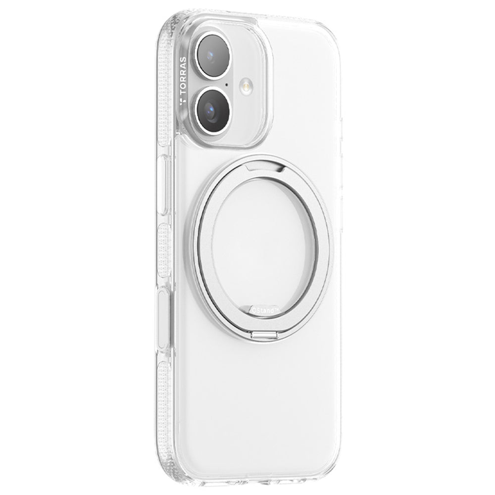 MagSafe Hülle für Apple iPhone 17, Torras, Ostand R Fitness, Transparent