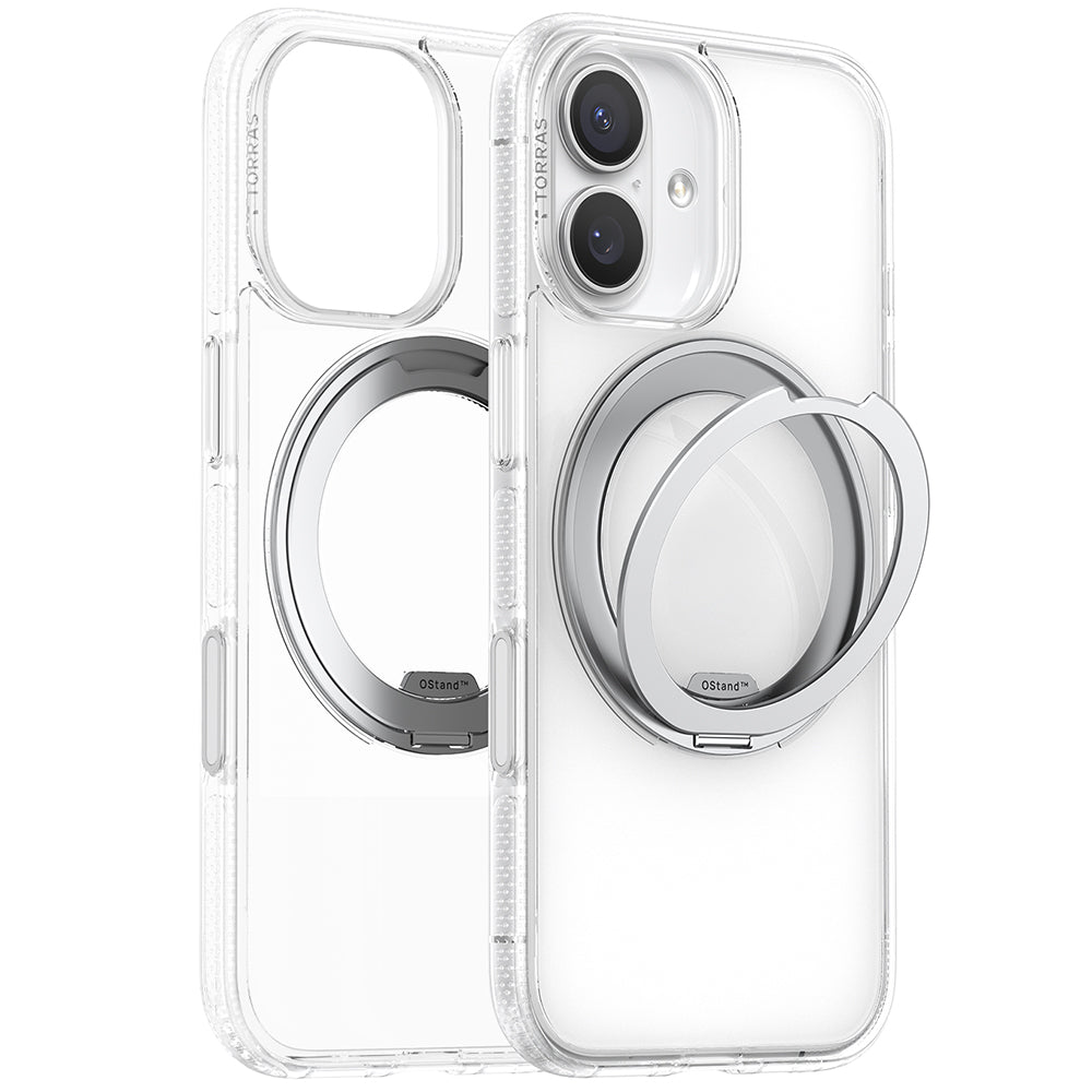 MagSafe Hülle für Apple iPhone 17, Torras, Ostand R Fitness, Transparent