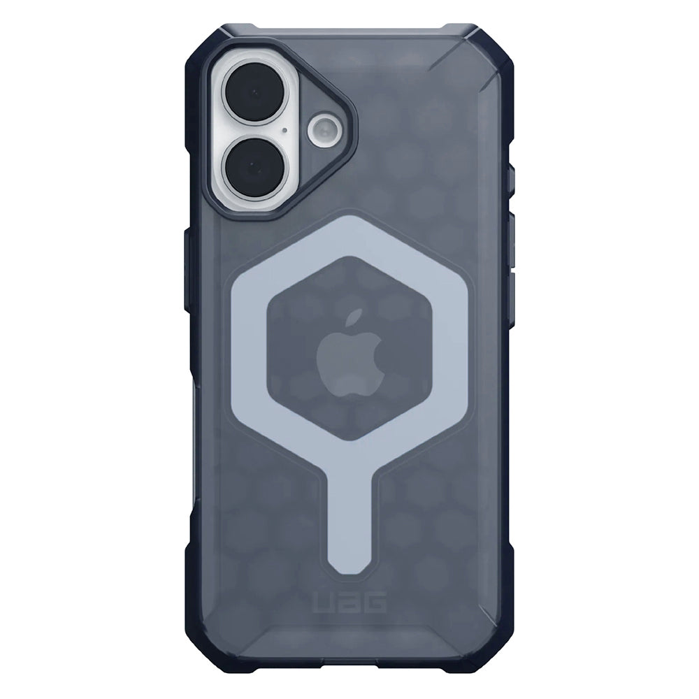 Custodia MagSafe per Apple iPhone 17, Urban Armor Gear, Essential Armor, Blu