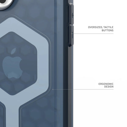 Custodia MagSafe per Apple iPhone 17, Urban Armor Gear, Essential Armor, Blu
