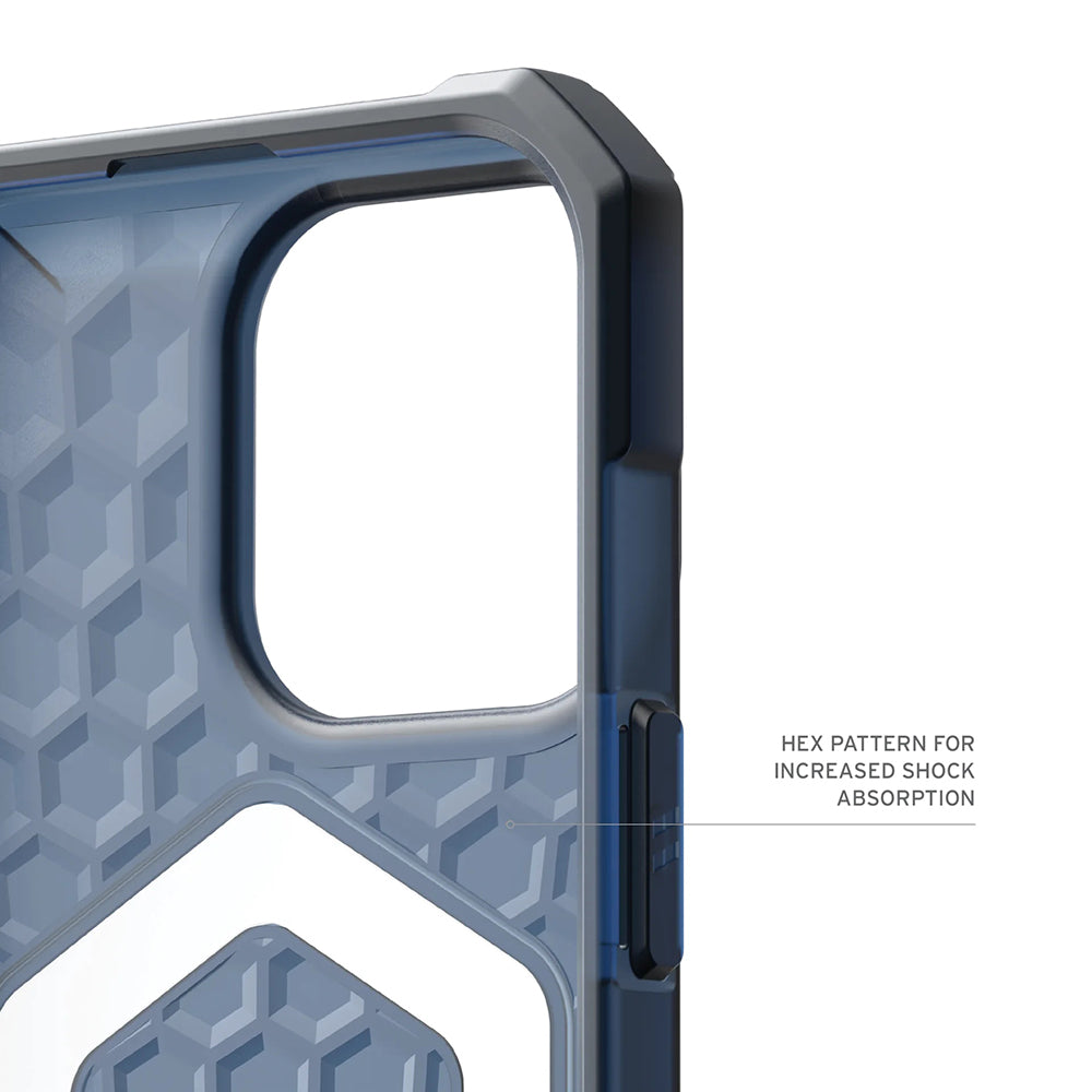 Custodia MagSafe per Apple iPhone 17, Urban Armor Gear, Essential Armor, Blu