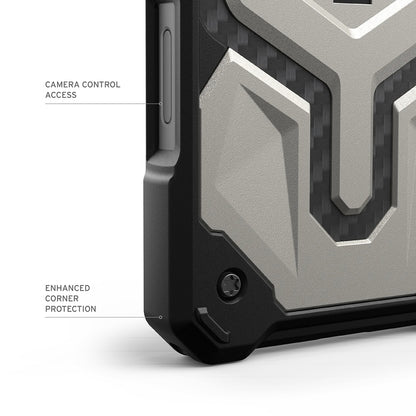 Custodia MagSafe per Apple iPhone 17, Urban Armor Gear, Monarch Pro Kevlar, Nera
