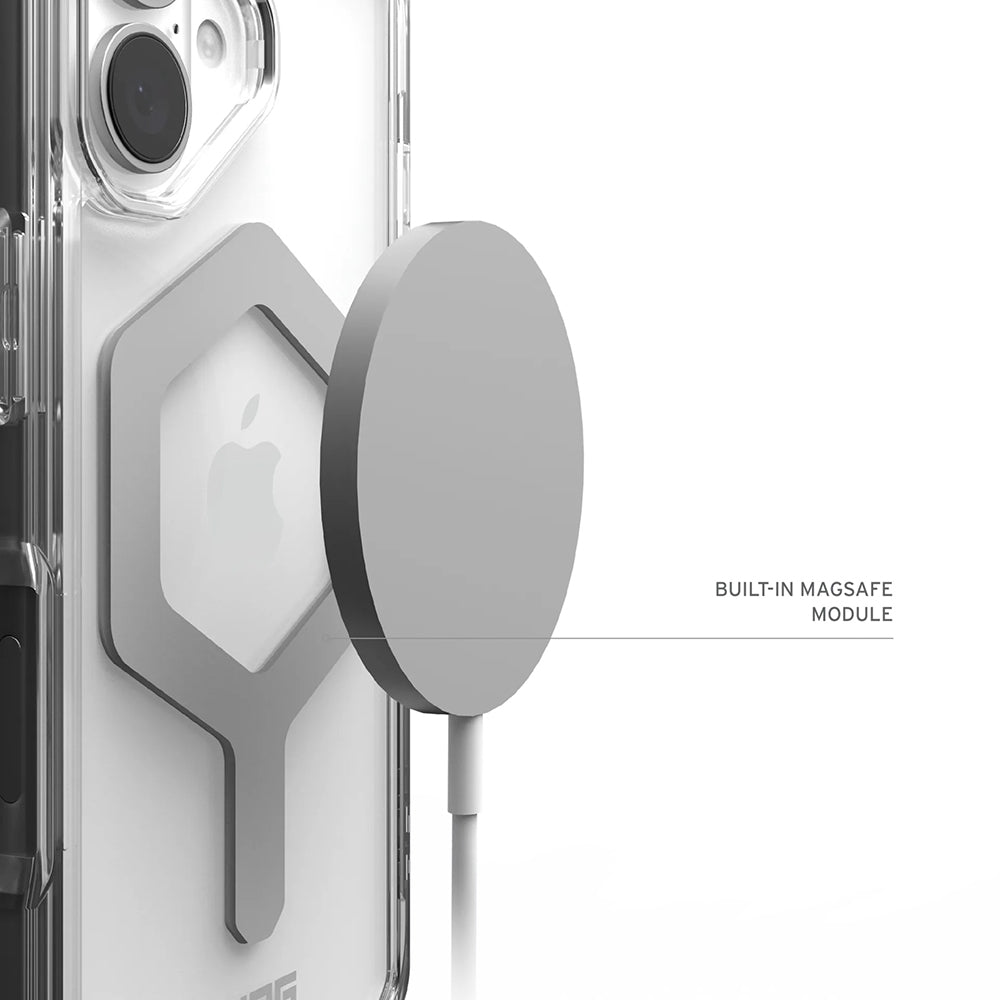 MagSafe Hülle für Apple iPhone 17, Urban Armor Gear, Plyo, Weiß