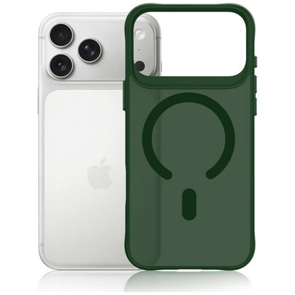 Custodia MagSafe per Apple iPhone 18 Pro / 17 Pro, 3MK, Smoke MagCase, Verde