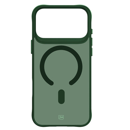 Custodia MagSafe per Apple iPhone 18 Pro / 17 Pro, 3MK, Smoke MagCase, Verde