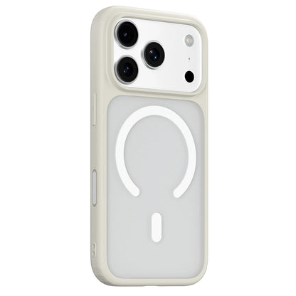Coque MagSafe pour Apple iPhone 18 Pro / 17 Pro, Blueo, APE Anti-Drop, grise