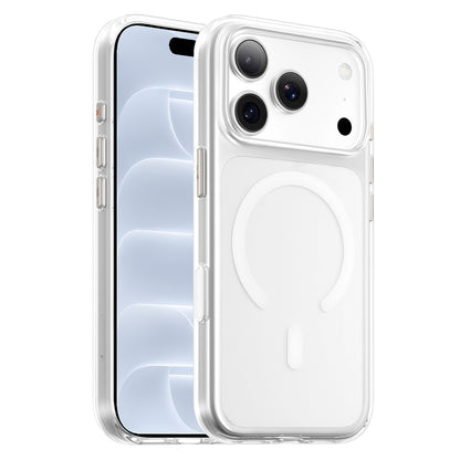 Coque MagSafe pour Apple iPhone 18 Pro / 17 Pro, Blueo, Crystal Pro Anti-Drop, transparente