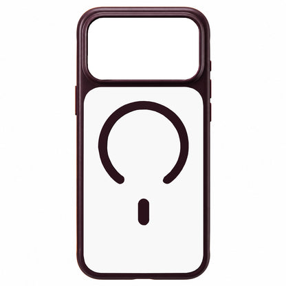 Coque MagSafe pour Apple iPhone 18 Pro / 17 Pro, Blueo, douce pour la peau et antichoc, bordeaux satiné