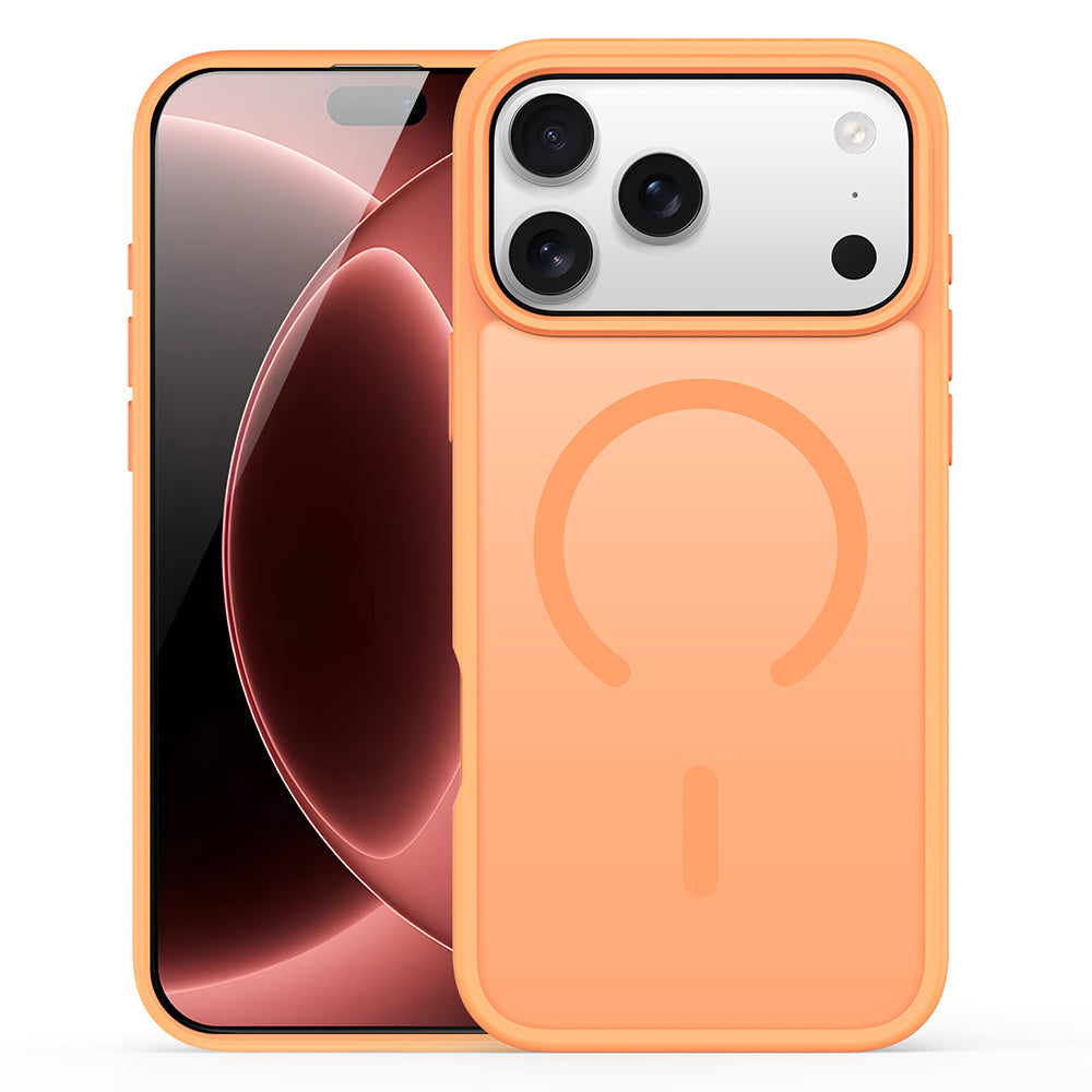 Coque MagSafe pour Apple iPhone 18 Pro / 17 Pro, DUX DUCIS, Yind, orange
