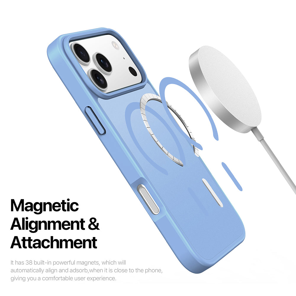 Coque MagSafe pour Apple iPhone 18 Pro / 17 Pro, DUX DUCIS, Yind, orange