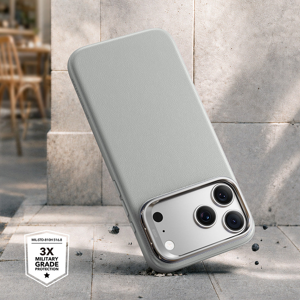 Custodia MagSafe per Apple iPhone 18 Pro / 17 Pro, ESR, Atelier con Supporto, Grigio