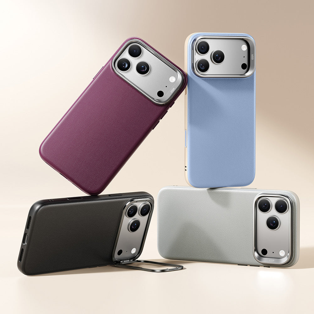 Coque MagSafe pour Apple iPhone 18 Pro / 17 Pro, ESR, Atelier avec support, Noire