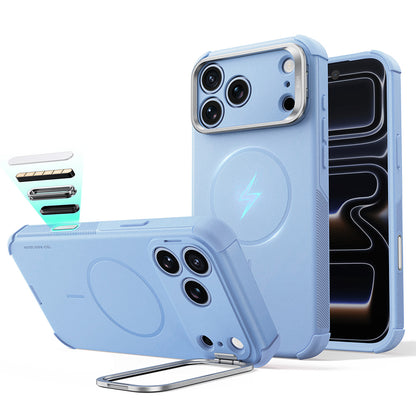 MagSafe-Hülle für Apple iPhone 18 Pro / 17 Pro, ESR, Cyber Armor Kickstand, Blau