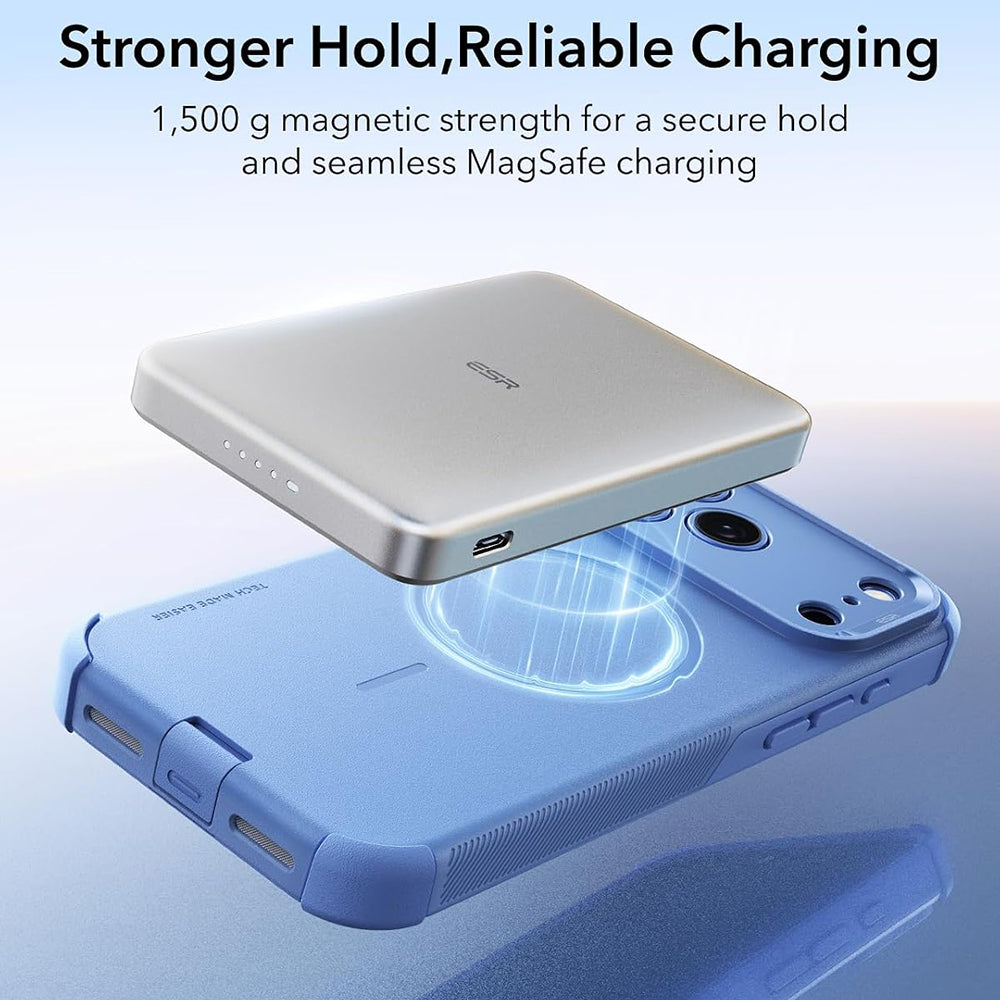 Custodia MagSafe per Apple iPhone 18 Pro / 17 Pro, ESR, Cyber, Blu