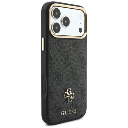 Coque MagSafe Guess 4G Cardslot noire pour Apple iPhone 18 Pro / 17 Pro