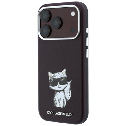 Custodia MagSafe per Apple iPhone 18 Pro / 17 Pro, Karl Lagerfeld, Choupette Sketch, Vinaccia