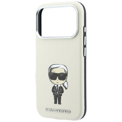 Custodia MagSafe per Apple iPhone 18 Pro / 17 Pro, Karl Lagerfeld, Ikonik Sketch, Beige