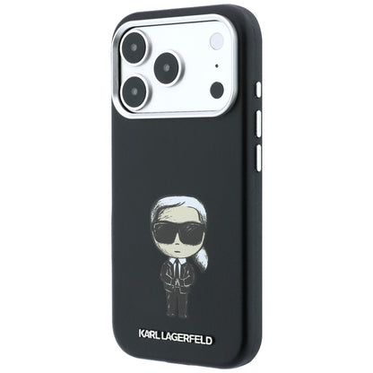 Custodia MagSafe per Apple iPhone 18 Pro / 17 Pro, Karl Lagerfeld, Ikonik Sketch, Nera