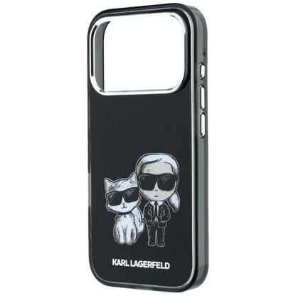MagSafe-Hülle für Apple iPhone 18 Pro / 17 Pro, Karl Lagerfeld, IML KC Bodies Sketch Print, Schwarz