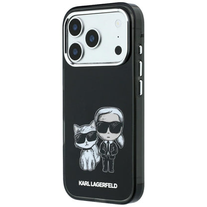 Custodia MagSafe per Apple iPhone 18 Pro / 17 Pro, Karl Lagerfeld, KC Bodies Sketch, Nera