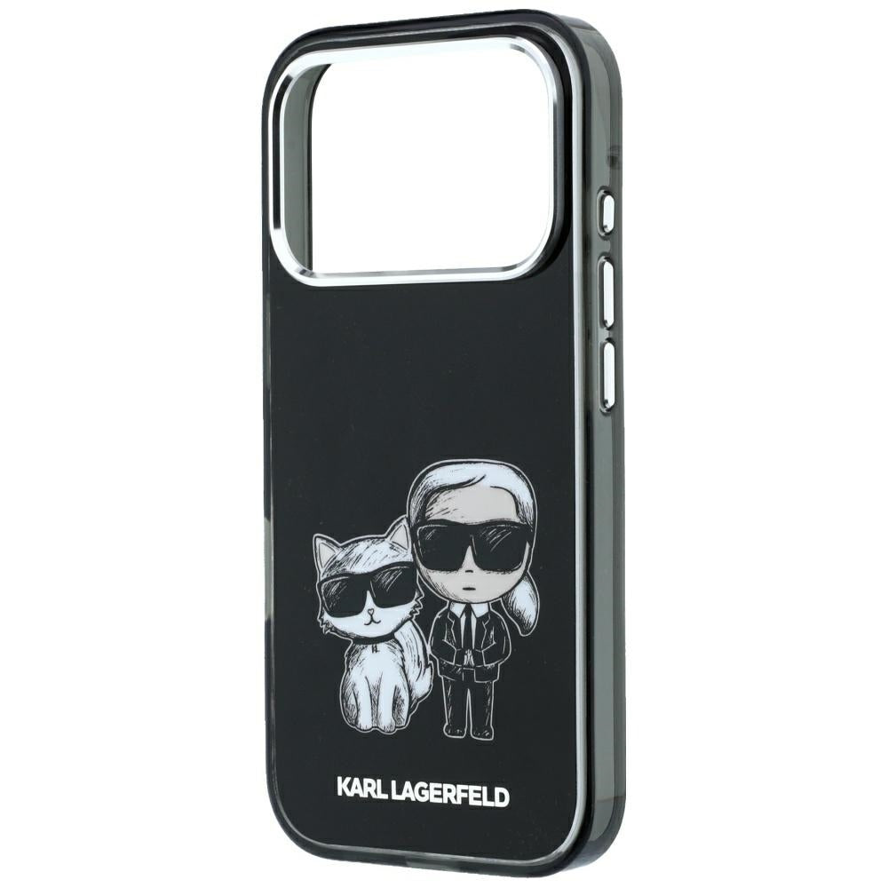 Custodia MagSafe per Apple iPhone 18 Pro / 17 Pro, Karl Lagerfeld, KC Bodies Sketch, Nera