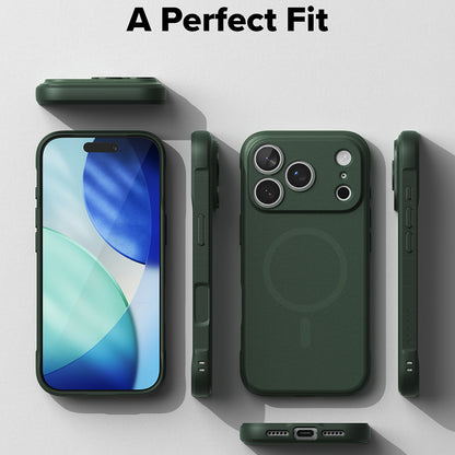 Coque MagSafe pour Apple iPhone 18 Pro / 17 Pro, Ringke, Onyx, Vert Foncé