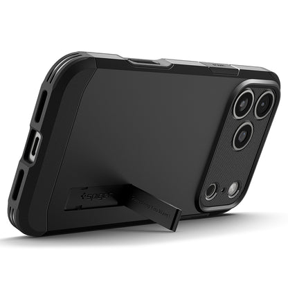 Custodia MagSafe per Apple iPhone 18 Pro / 17 Pro, Spigen, Tough Armor T, Nera ACS12173
