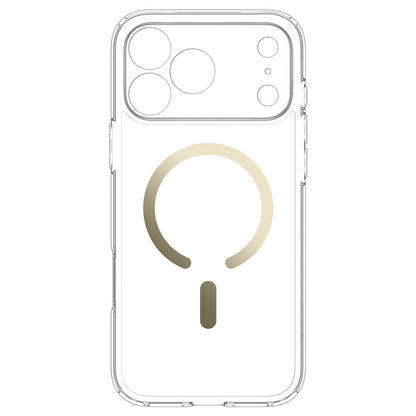 Custodia MagSafe per Apple iPhone 18 Pro / 17 Pro, Spigen, Ultra Hybrid, Oro Trasparente ACS12157