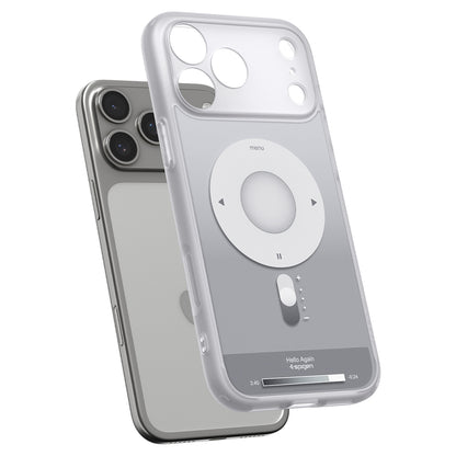 MagSafe Case for Apple iPhone 18 Pro / 17 Pro, Spigen, Ultra Hybrid Classic, Silver ACS12167