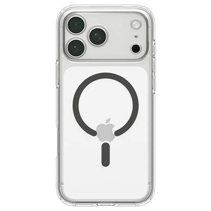 Custodia MagSafe per Apple iPhone 18 Pro / 17 Pro, Spigen, Ultra Hybrid, Grigio Trasparente ACS12156