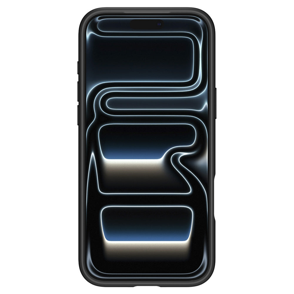 Coque MagSafe pour Apple iPhone 18 Pro / 17 Pro, Spigen, Ultra Hybrid, Noir Orange Satiné ACS12162