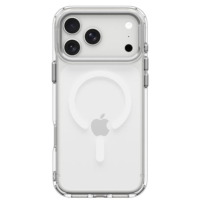 MagSafe Case for Apple iPhone 18 Pro / 17 Pro, Spigen, Ultra Hybrid Optik S, Transparent Silver ACS11921