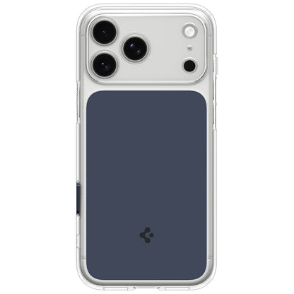 Custodia MagSafe per Apple iPhone 18 Pro / 17 Pro, Spigen, Ultra Hybrid T, Blu Opaco ACS12172