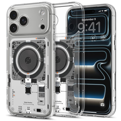 MagSafe Case for Apple iPhone 18 Pro / 17 Pro, Spigen, Ultra Hybrid Neo One, Transparent ACS12166