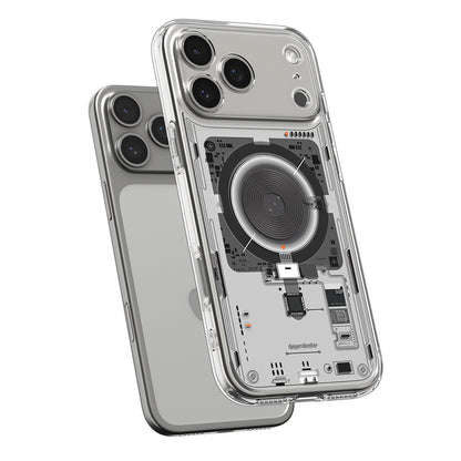 MagSafe Case for Apple iPhone 18 Pro / 17 Pro, Spigen, Ultra Hybrid Neo One, Transparent ACS12166