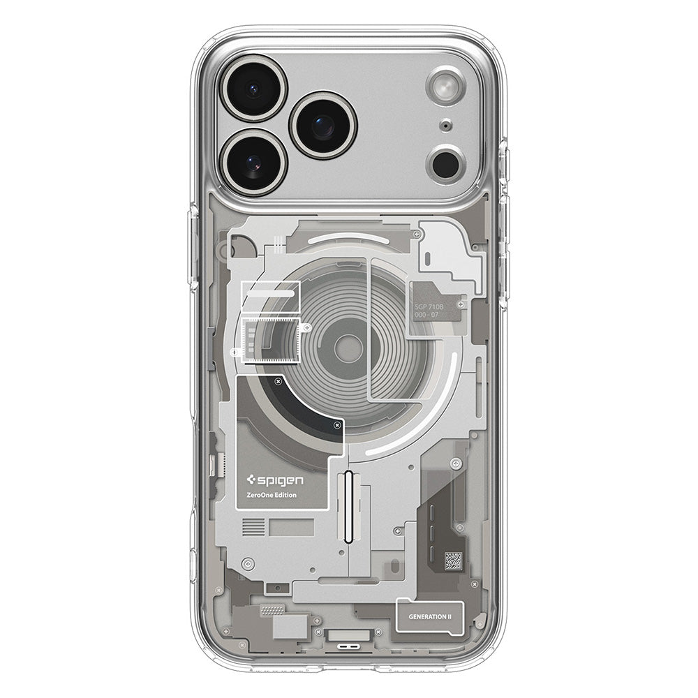 MagSafe Case for Apple iPhone 18 Pro / 17 Pro, Spigen, Ultra Hybrid Neo One, Transparent ACS12166