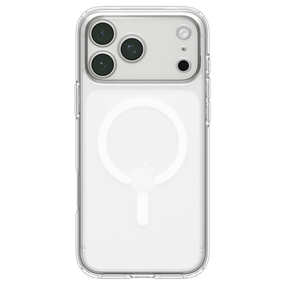 Coque MagSafe pour Apple iPhone 18 Pro / 17 Pro, Spigen, Ultra Hybrid, Transparente Blanche ACS12155
