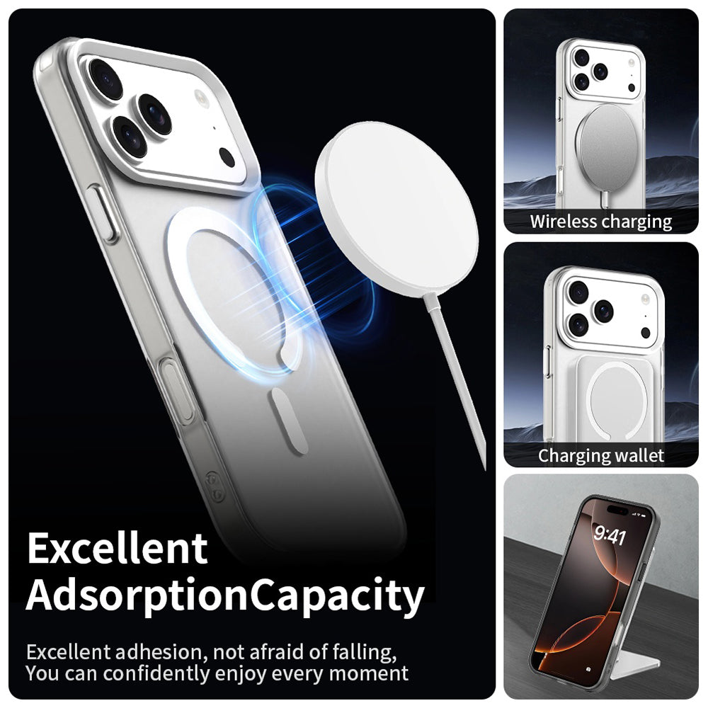 MagSafe-Hülle für Apple iPhone 18 Pro / 17 Pro, Techsuit, CandyCase, Weiß