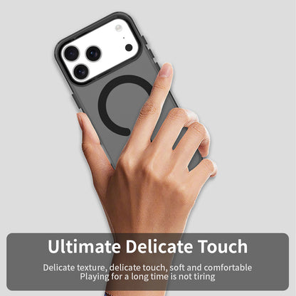 Custodia MagSafe per Apple iPhone 18 Pro / 17 Pro, Techsuit, CandyCase, Nera