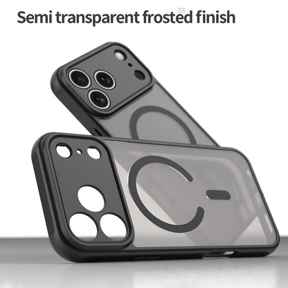 Coque MagSafe pour Apple iPhone 18 Pro / 17 Pro, Techsuit, HaloFrost II, Noire