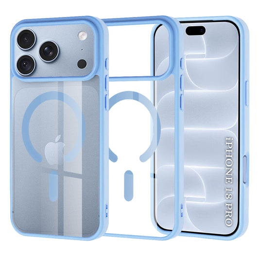Coque MagSafe pour Apple iPhone 18 Pro / 17 Pro, Techsuit, Pro, Bleu