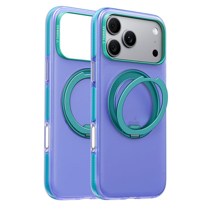MagSafe-Hülle für Apple iPhone 18 Pro / 17 Pro, Torras, Ostand O3 Hue, Indigo