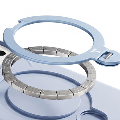 MagSafe-Hülle für Apple iPhone 18 Pro / 17 Pro, Torras, QPRO Silikon, Blau