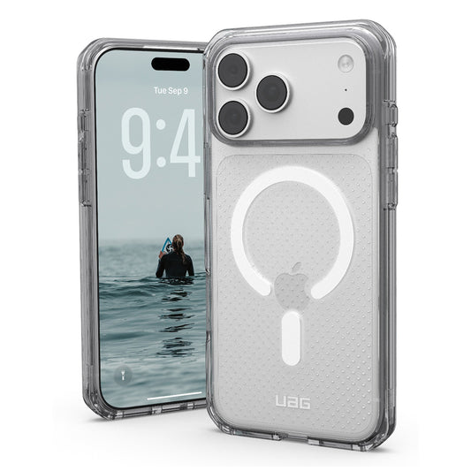 Coque MagSafe pour Apple iPhone 18 Pro / 17 Pro, Urban Armor Gear, Dot, Argentée