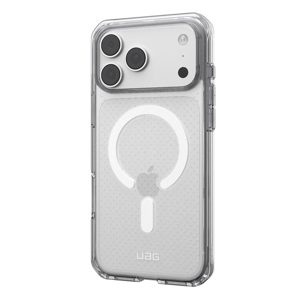 MagSafe-Hülle für Apple iPhone 18 Pro / 17 Pro, Urban Armor Gear, Dot, Silber