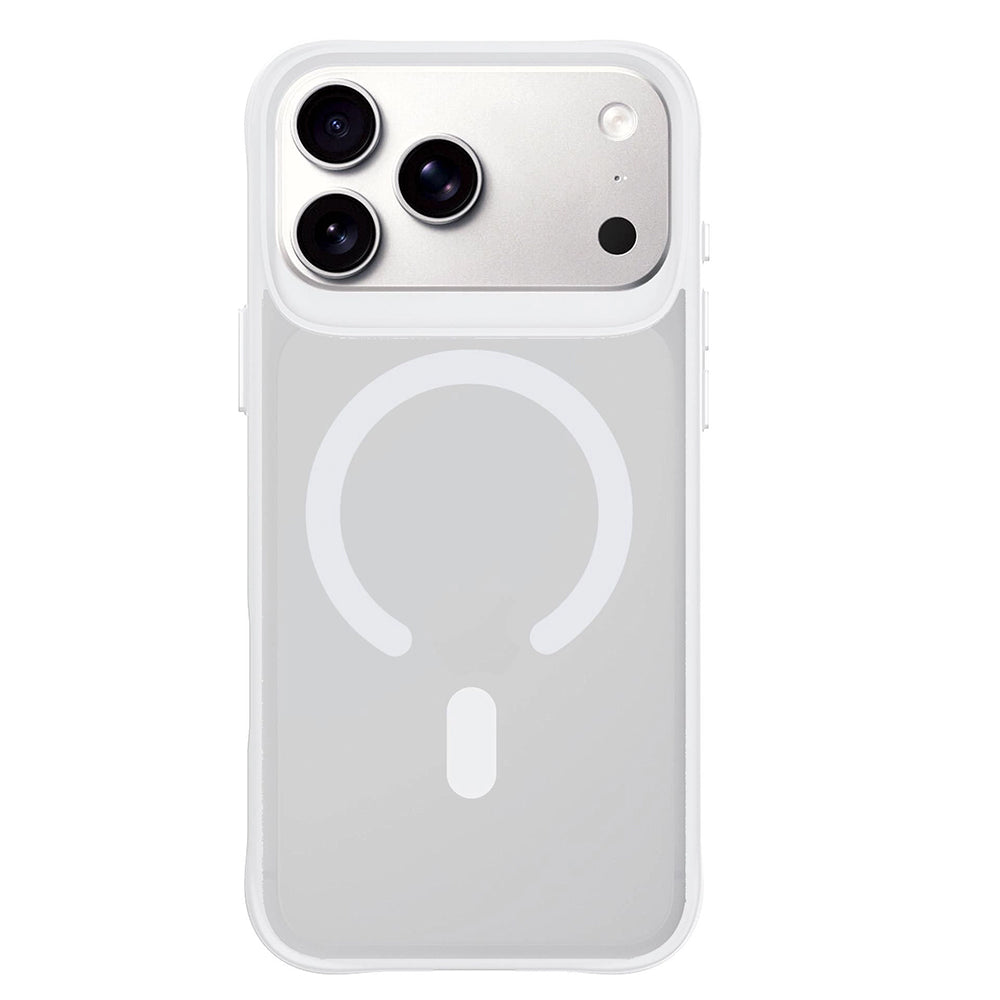 Coque MagSafe pour Apple iPhone 18 Pro Max / 17 Pro Max, 3MK, Smoke MagCase, blanche