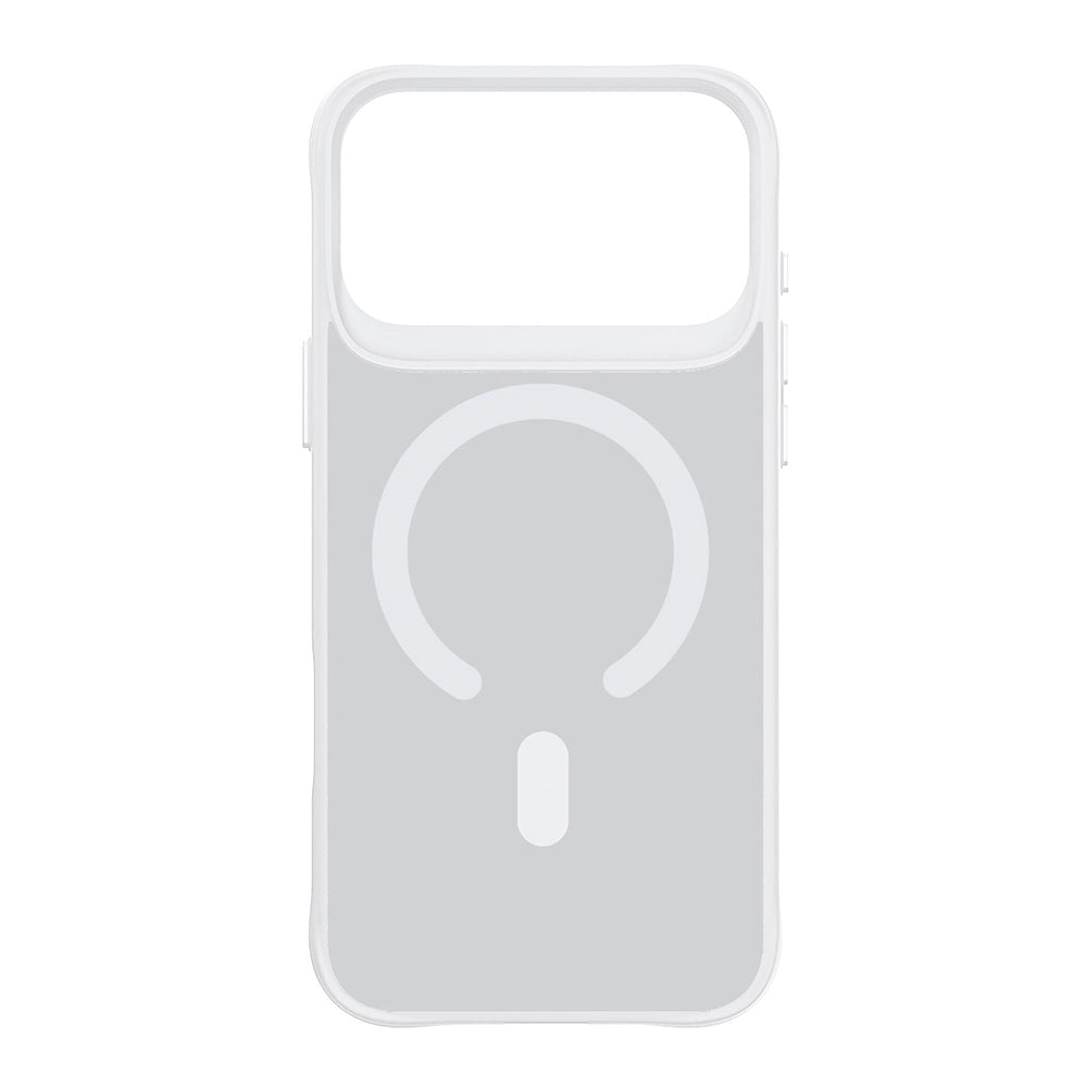 Coque MagSafe pour Apple iPhone 18 Pro Max / 17 Pro Max, 3MK, Smoke MagCase, blanche