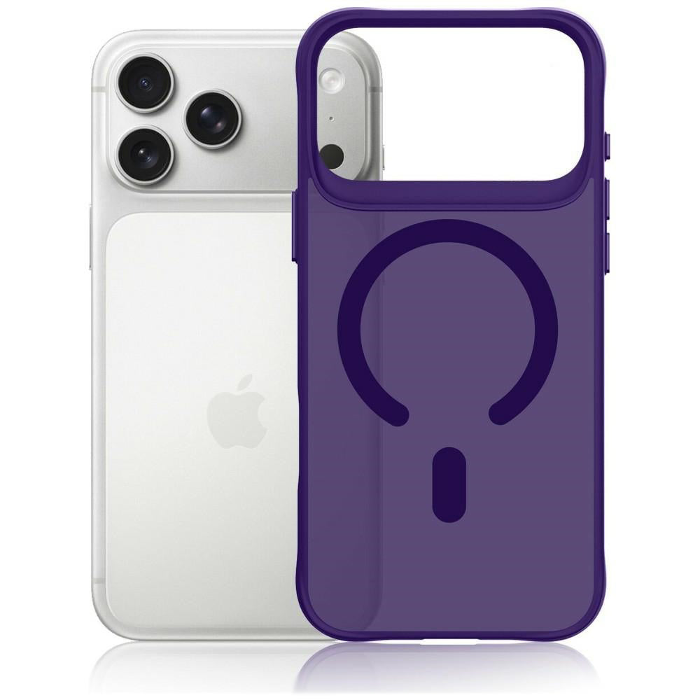 Coque MagSafe pour Apple iPhone 18 Pro Max / 17 Pro Max, 3MK, Smoke MagCase, violette