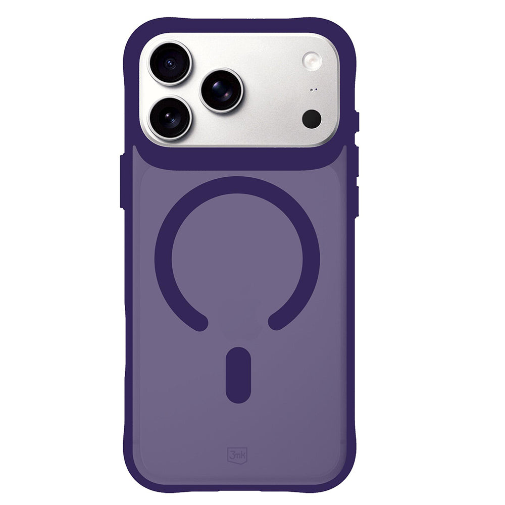 Coque MagSafe pour Apple iPhone 18 Pro Max / 17 Pro Max, 3MK, Smoke MagCase, violette